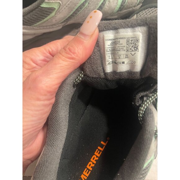 Merrell Shoes Women Moab 2 Low Waterproof in Drizzle Sz 7.5 - Picture 10 of 12